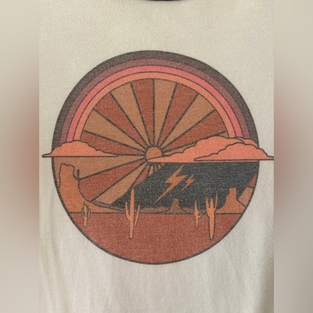 Retro Look Baseball Top Women’s - Picture 2 of 3